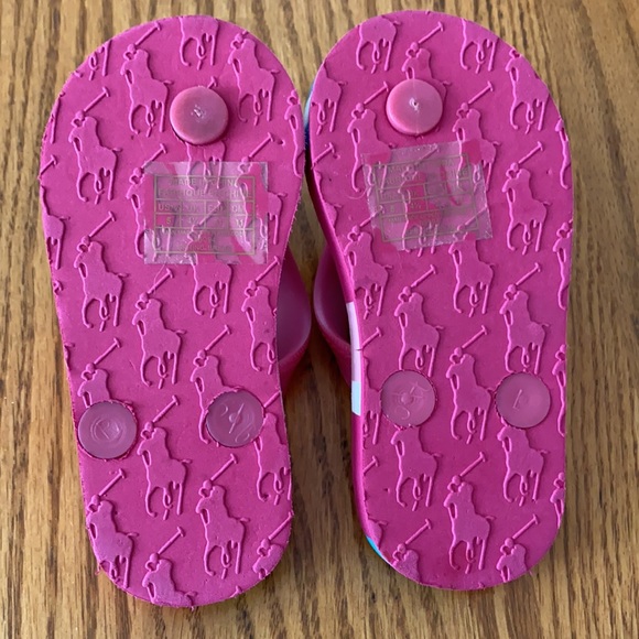 Ralph Lauren toddler flip flops - Picture 2 of 4